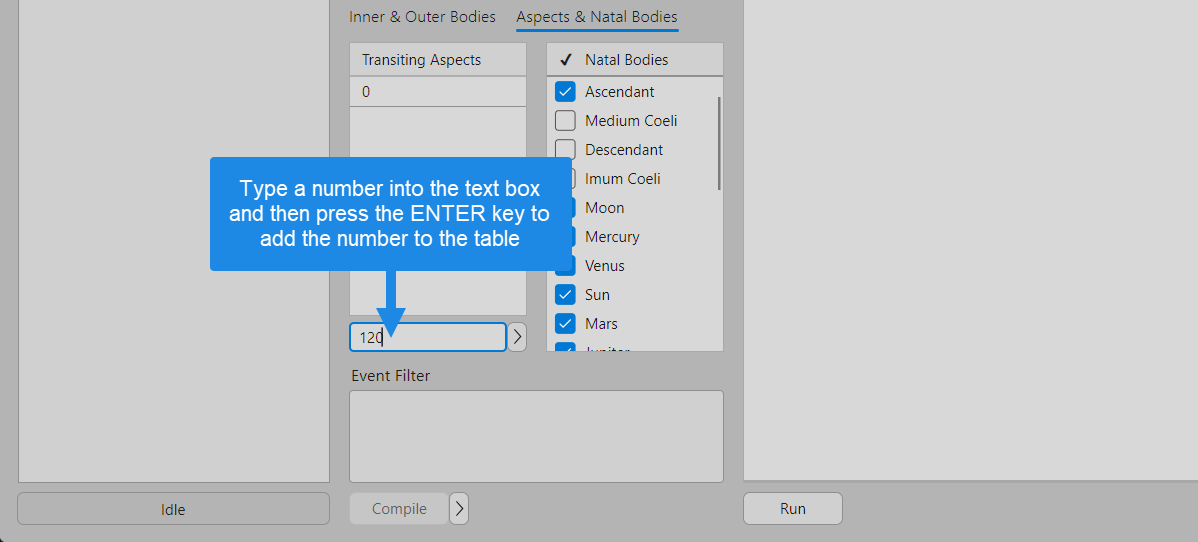 Adding values to numeric tables