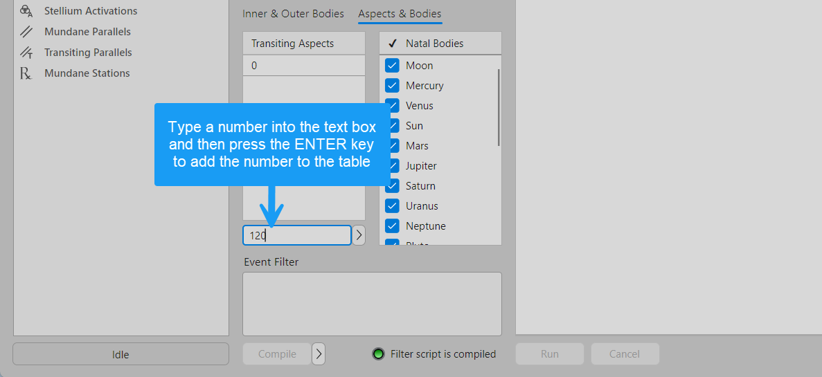 Adding values to numeric tables