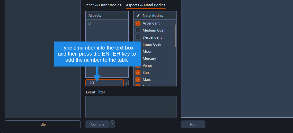 Adding values to numeric tables