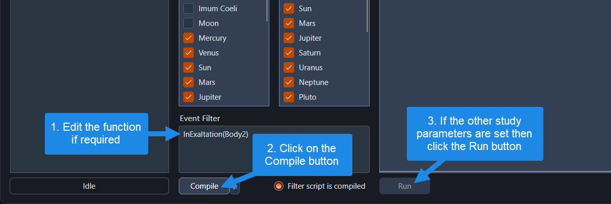 Compiling a Filter Expression